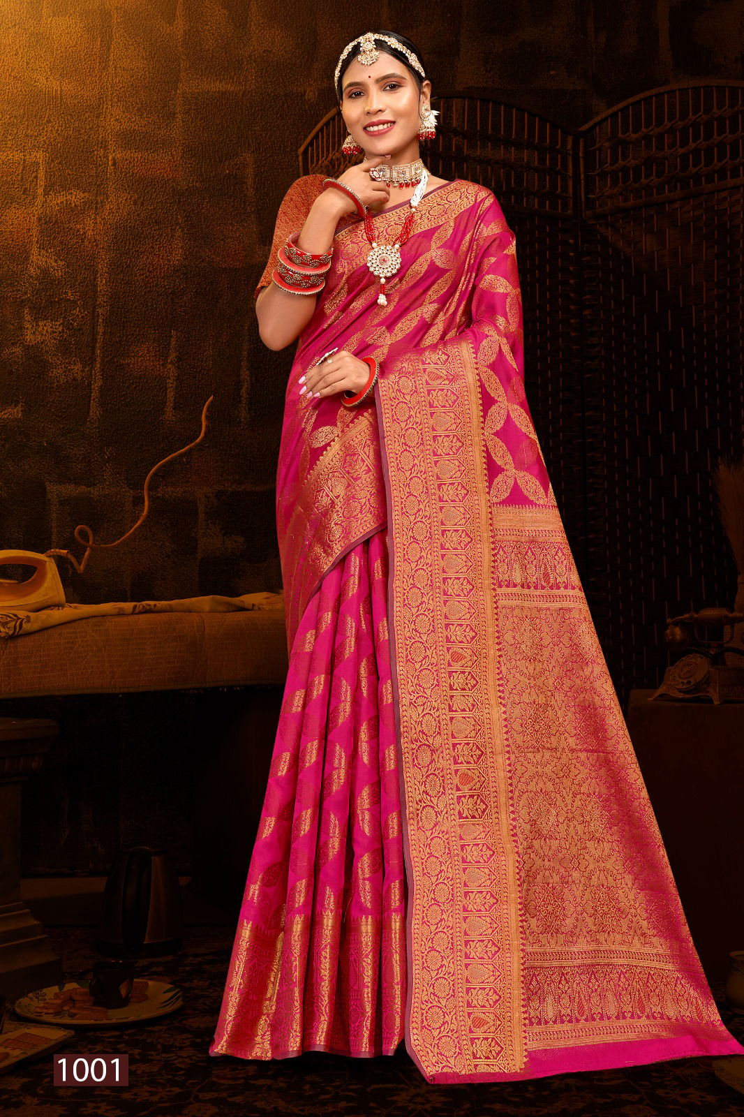 Mrignayni Vol 1 By Saroj Wedding Wear Silk Sarees Wholesale Market In Surat